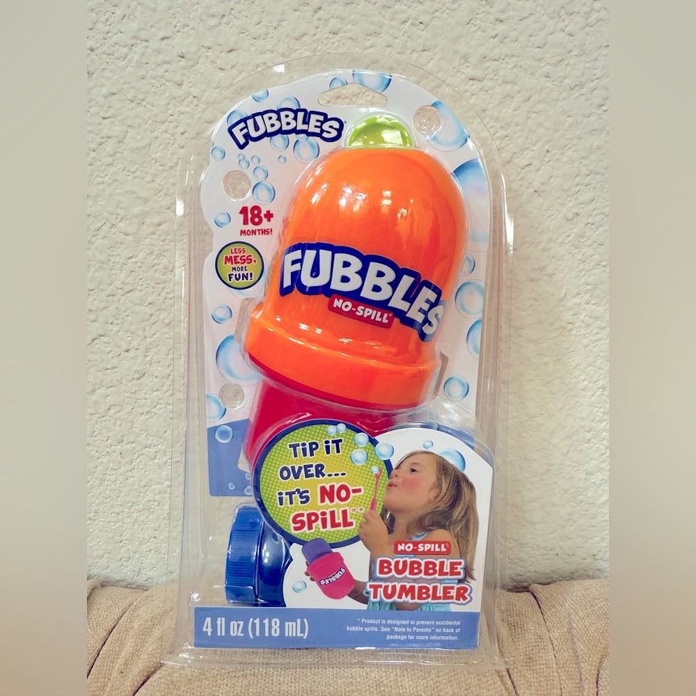 Fubbles No-spill bubbles 18+ months 4 fl oz New